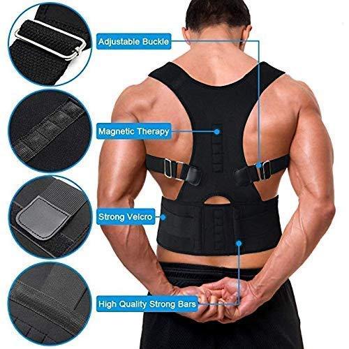 Posture Corrector for Men & Women: Adjustable Upper Back Straightener & Clavicle Support