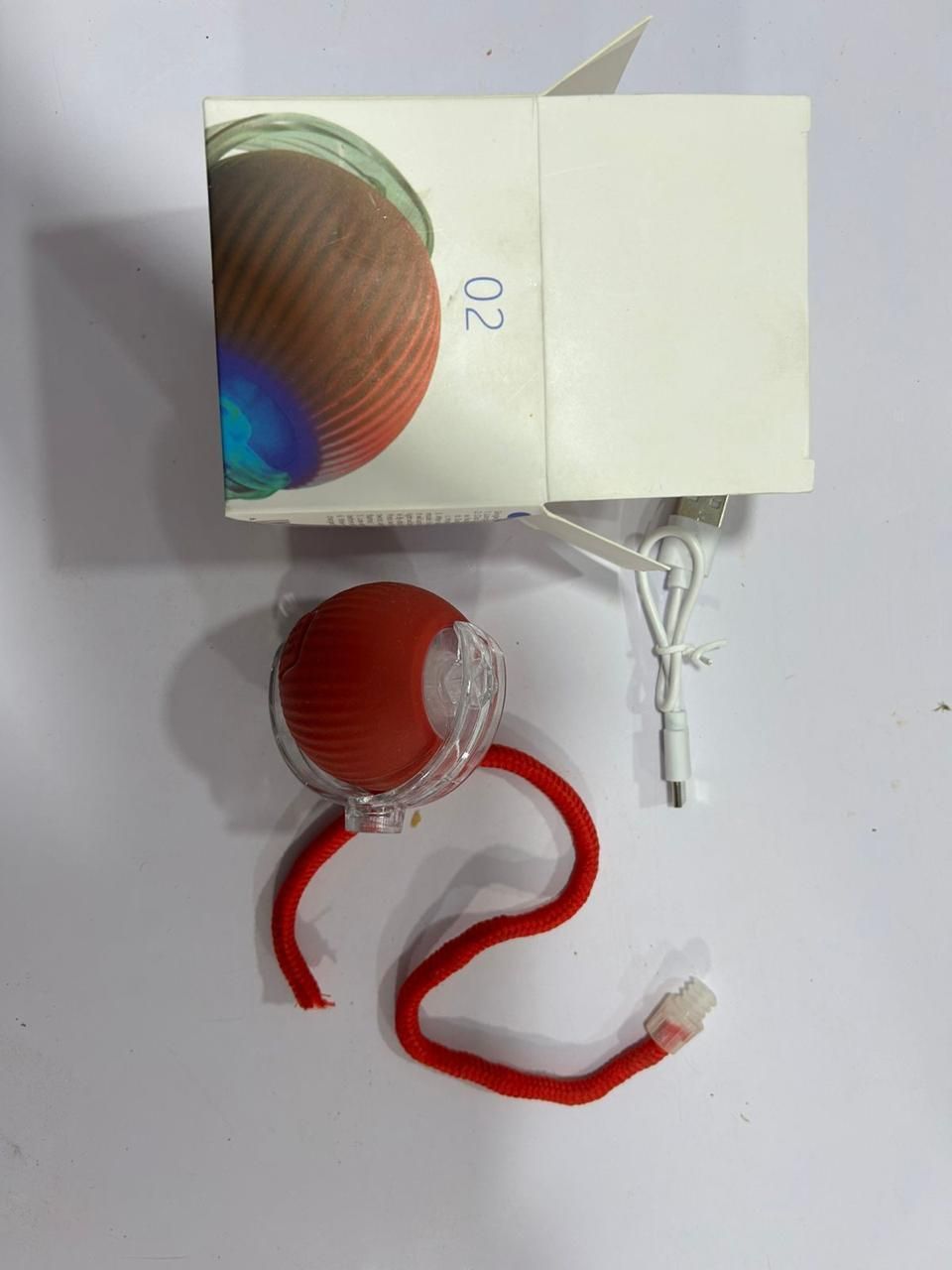 Viral Rolling Ball – Smart Interactive Cat Toy for Endless Fun & Exercise